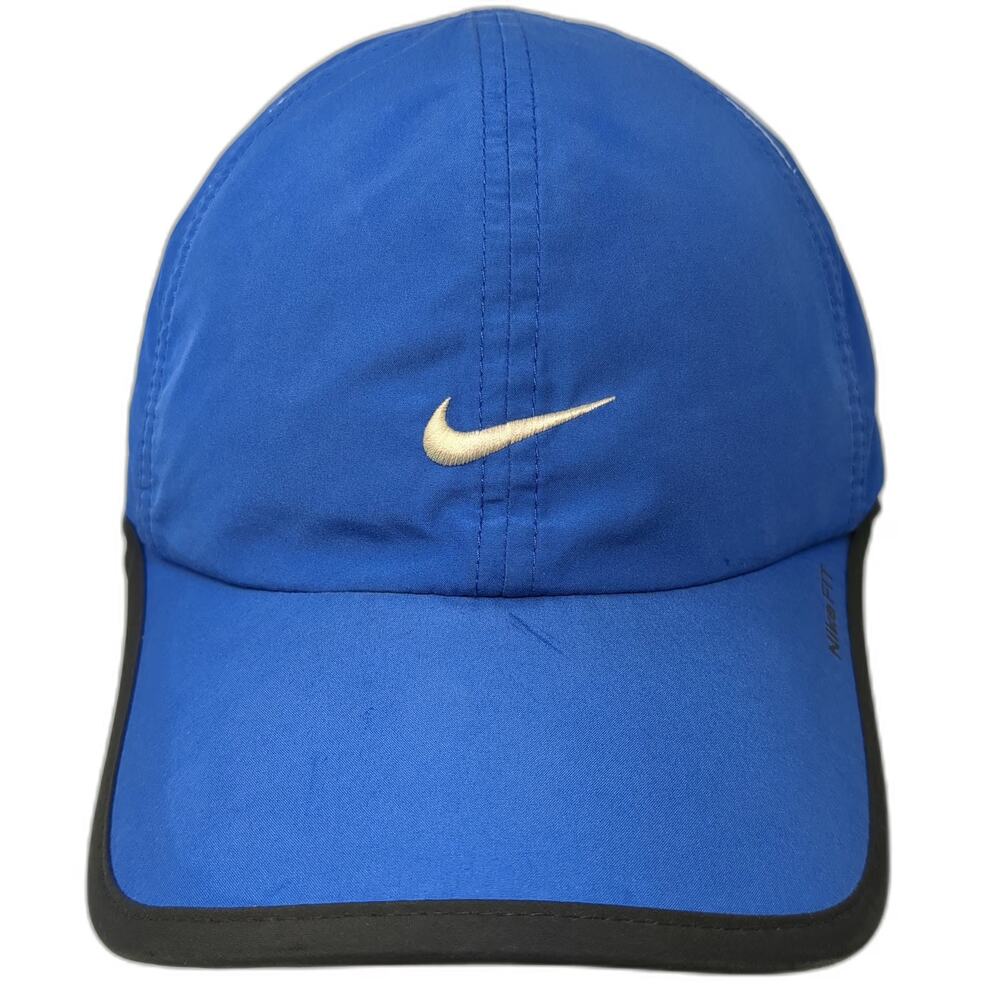 Nike Baseball Cap Blue One Size Nike FIT Reflective Lightweight Running Hat